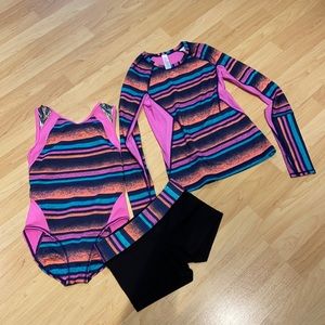 Ivivva stripped outfit